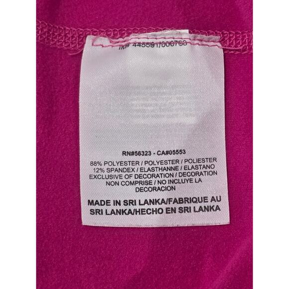 Nike Pro Combat Therma fit pink grey 1/4 zip pullover shirt jacket - medium - Picture 6 of 8